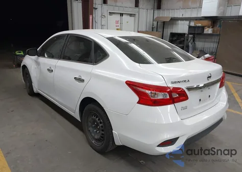 2016 Nissan Sentra Sv z USA, uszkodzony, nr VIN 3N1AB7AP1GY213898